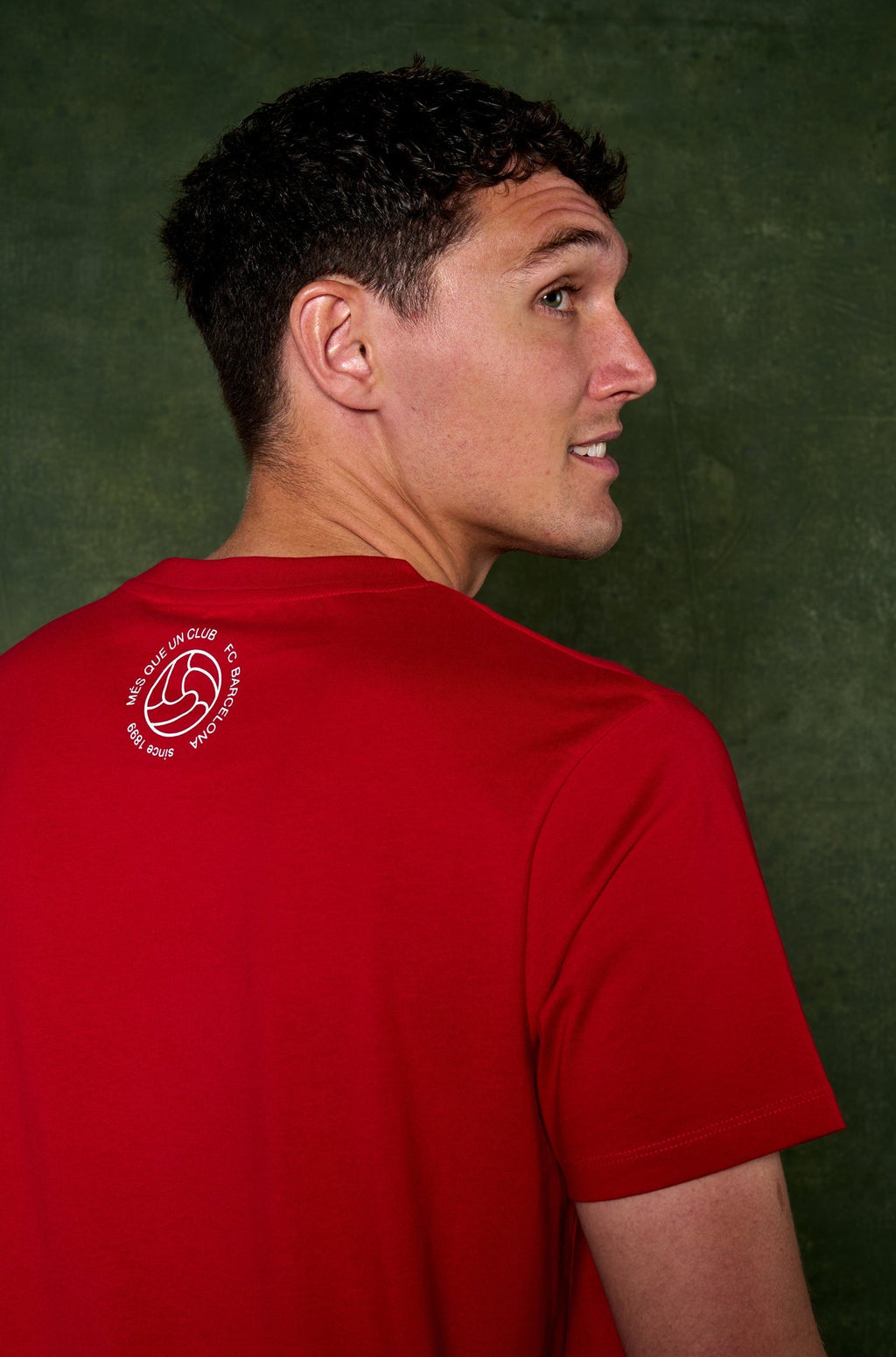 T-shirt red Força Barça