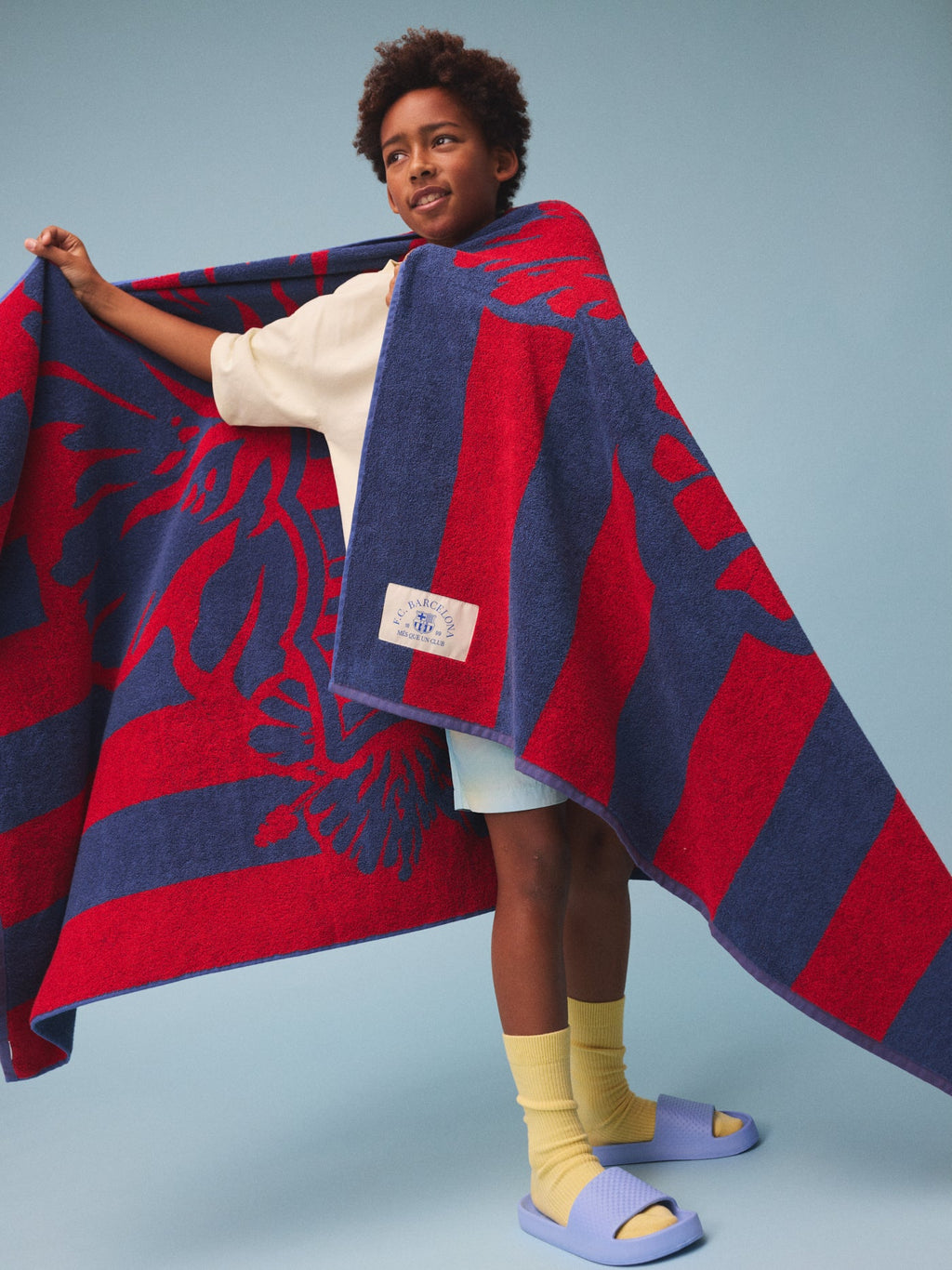 Towel Blaugrana Beachclub Barça