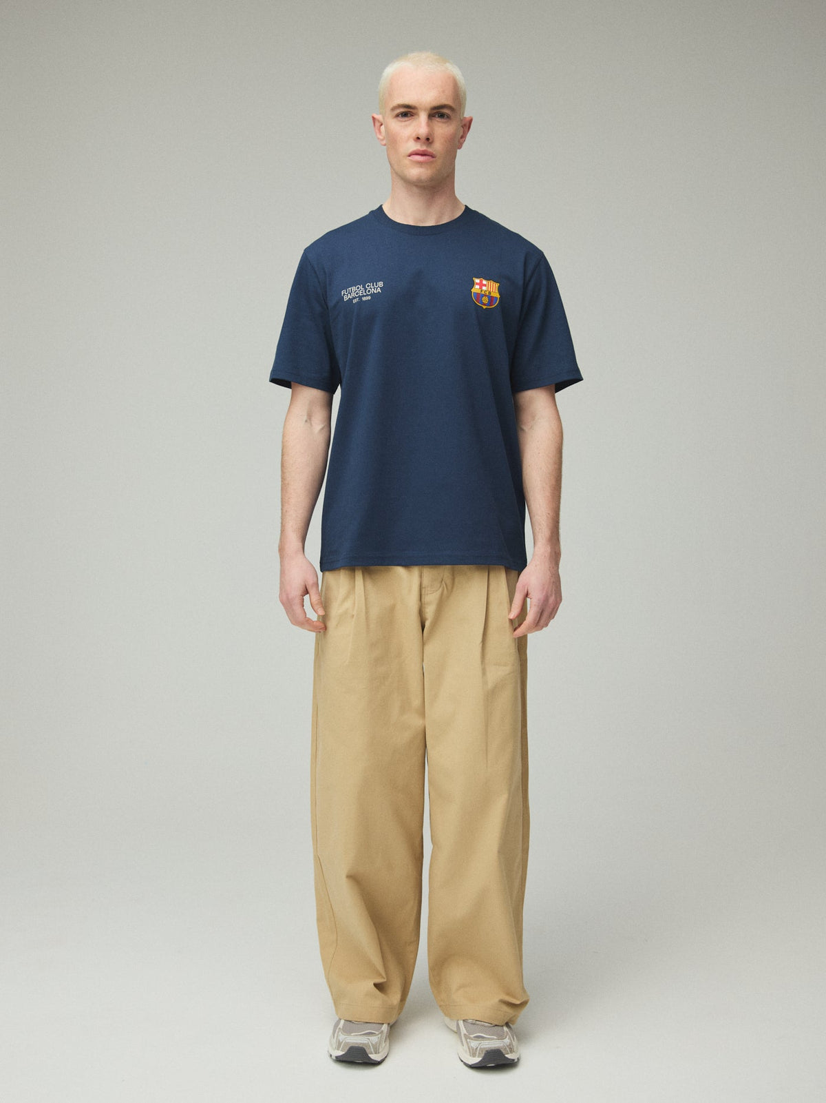 T-shirt Navy Core Anthem Barça