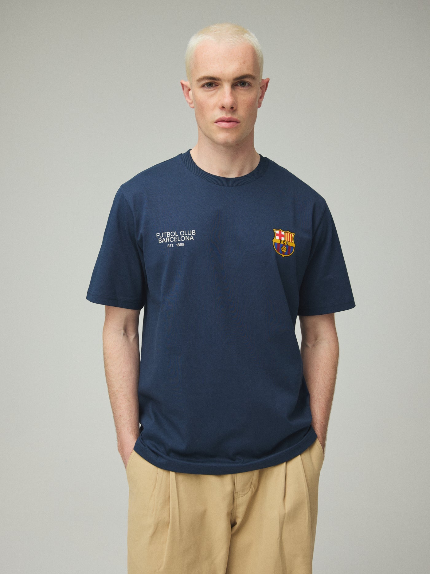 T-shirt Navy Core Anthem Barça