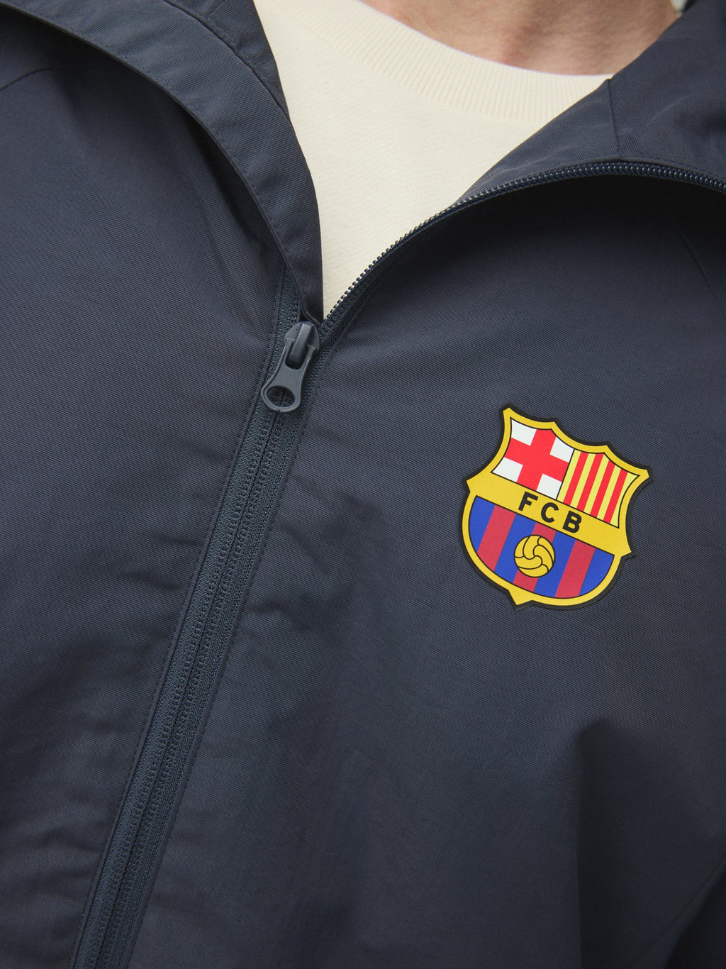 Light Jacket Navy Core Barça
