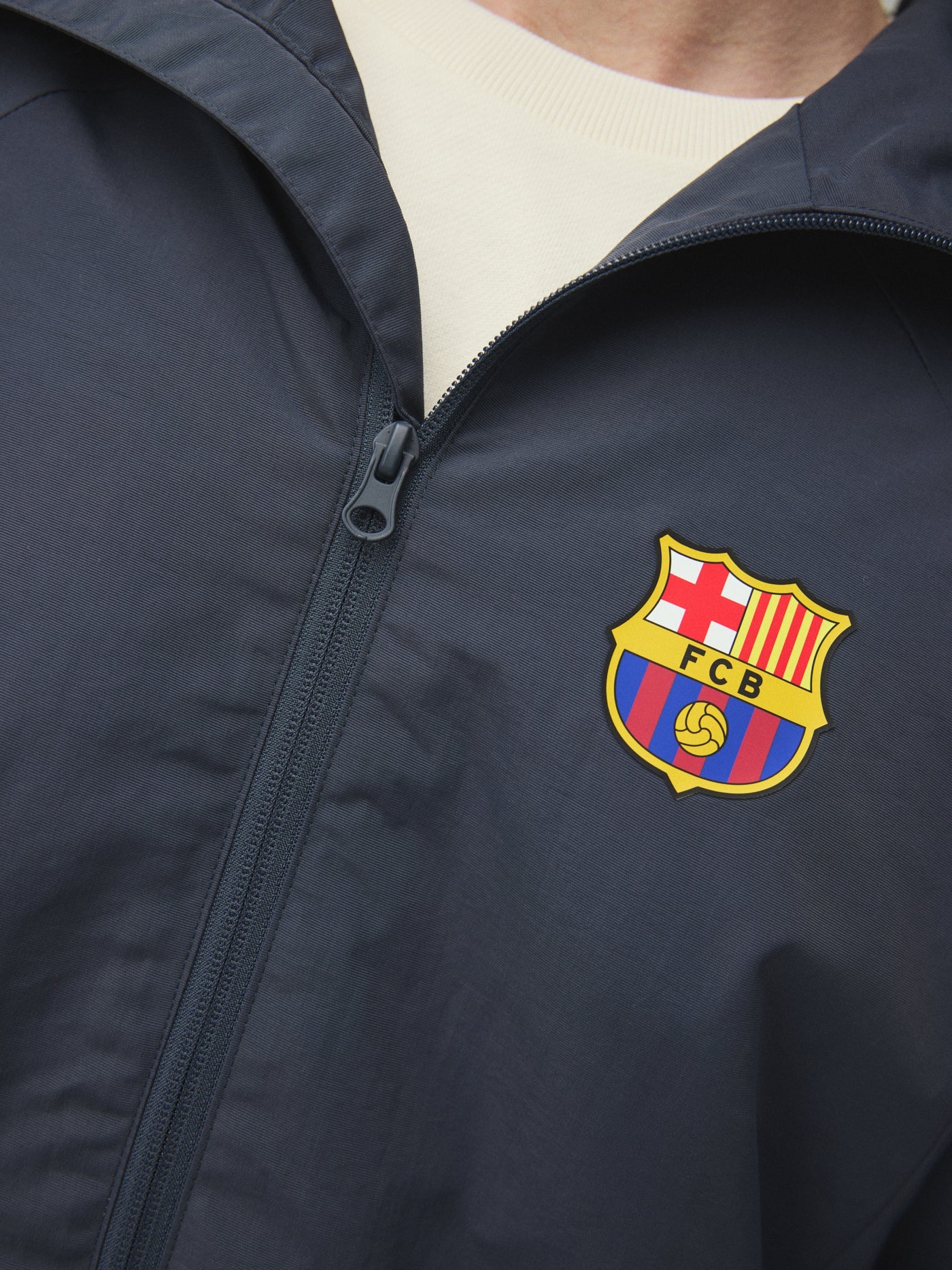 Light Jacket Navy Core Barça