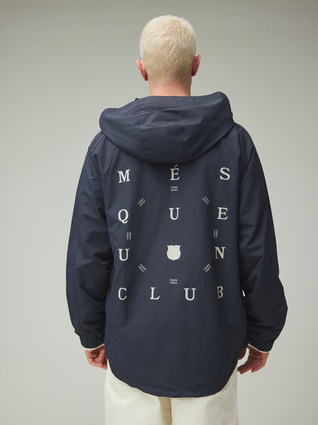 Light Jacket Navy Core Barça