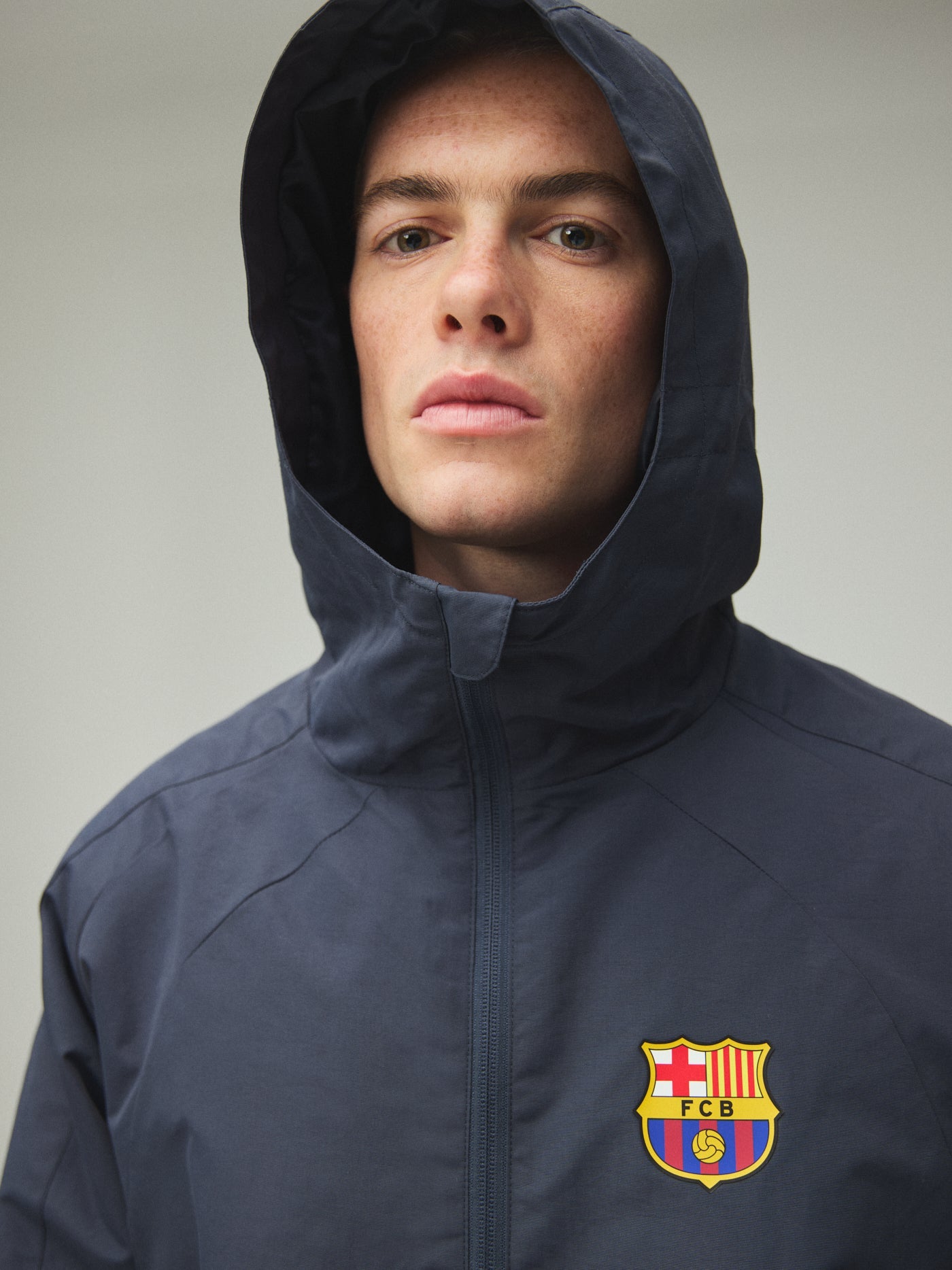 Light Jacket Navy Core Barça