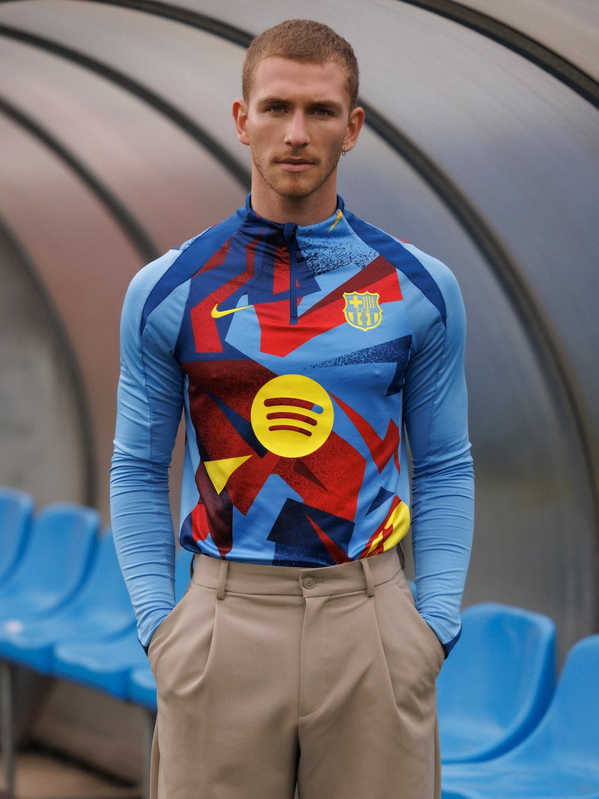 Pre-Match sweatshirt FC Barcelona fourth 25/26