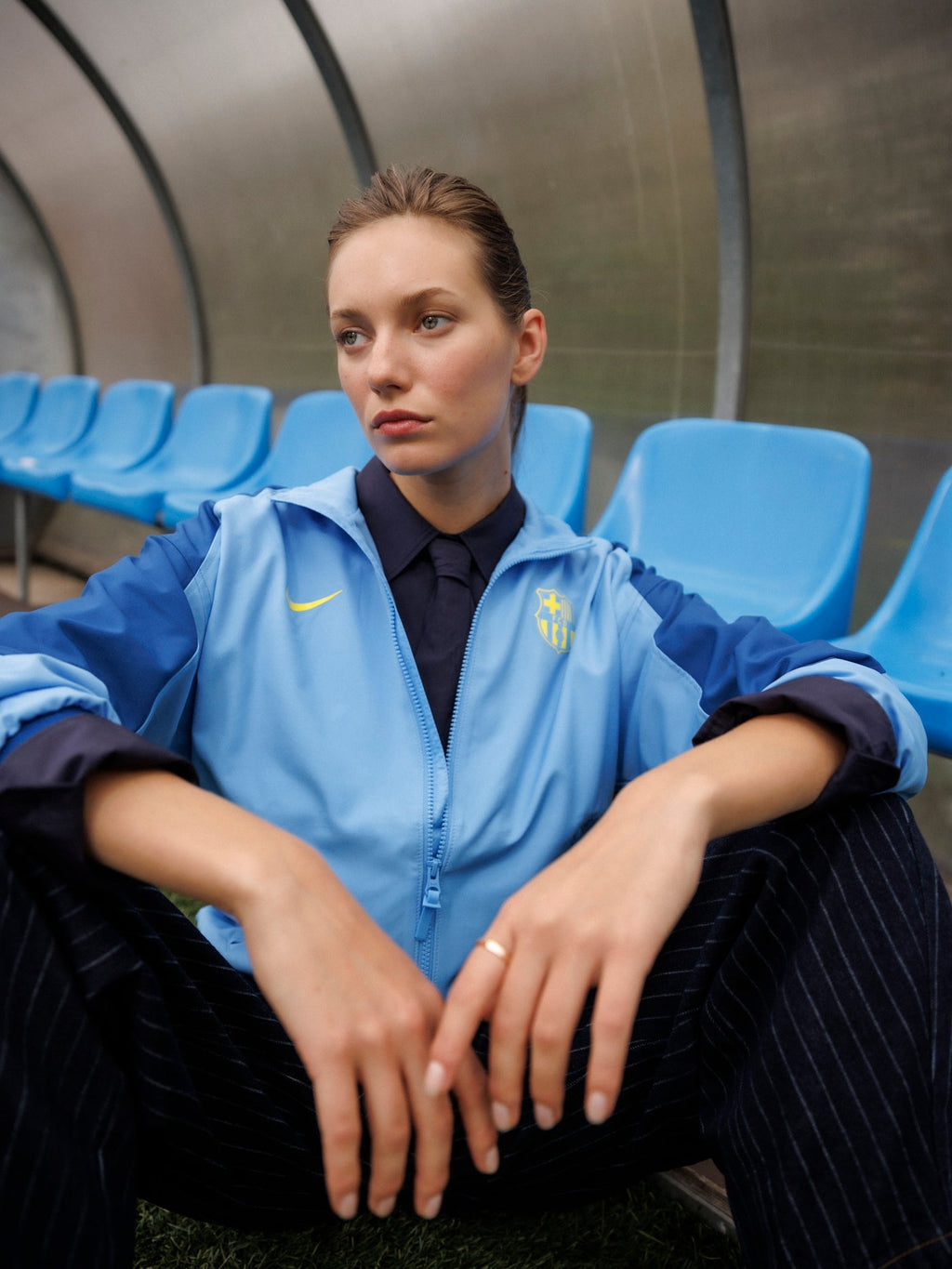 Anthem jacket fourth Women's FC Barcelona 25/26 - Player's Edition
