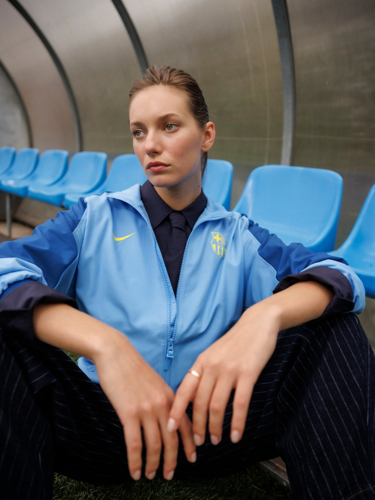 Anthem jacket fourth Women's FC Barcelona 25/26 - Player's Edition