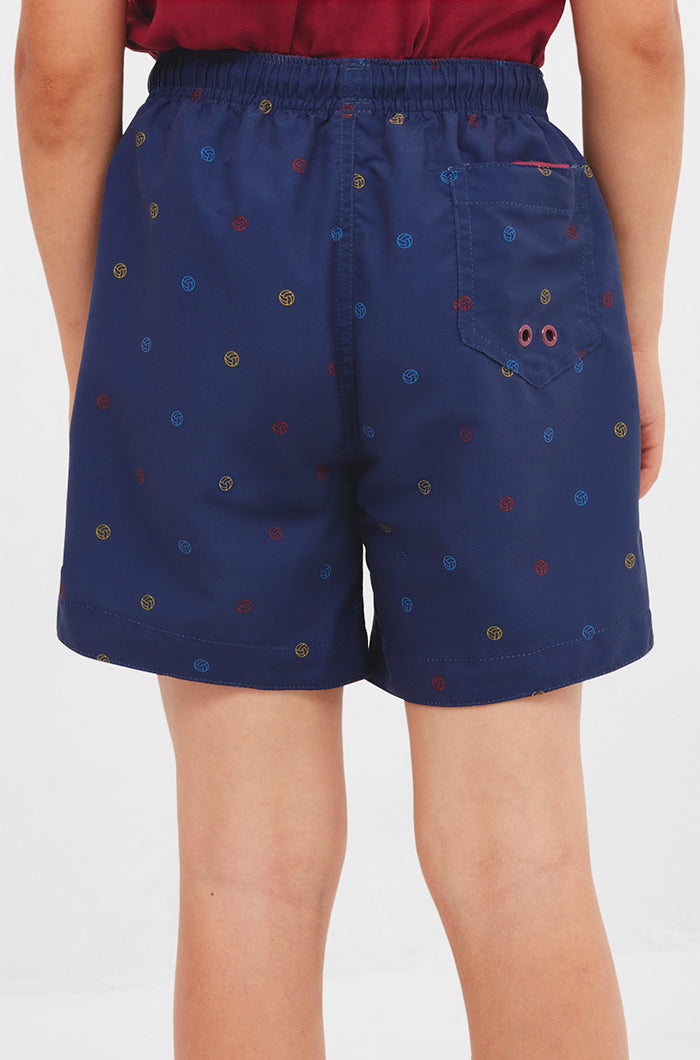 Barça Pattern Swimsuit – Junior