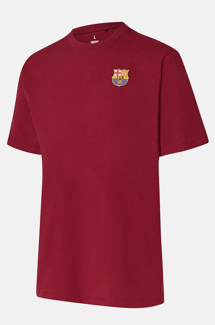 T-shirt maroon Barça