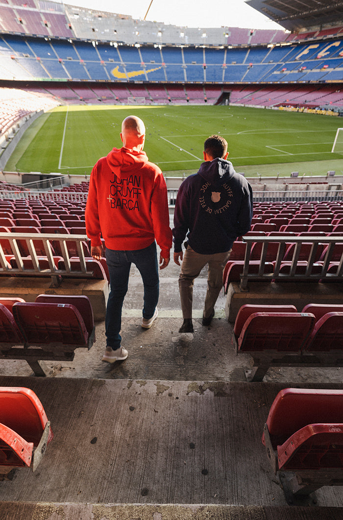 Sweatshirt red Barça Cruyff 9