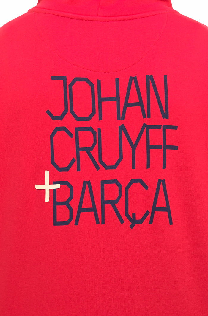 Sweatshirt red Barça Cruyff 9