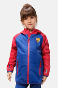 Waterproof jacket Barça - Junior