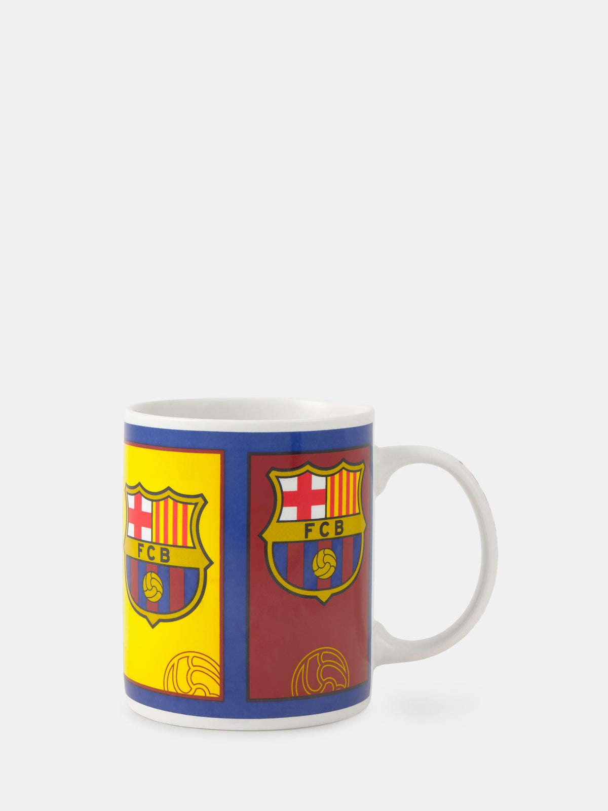 Mug FC Barcelona Four Shield