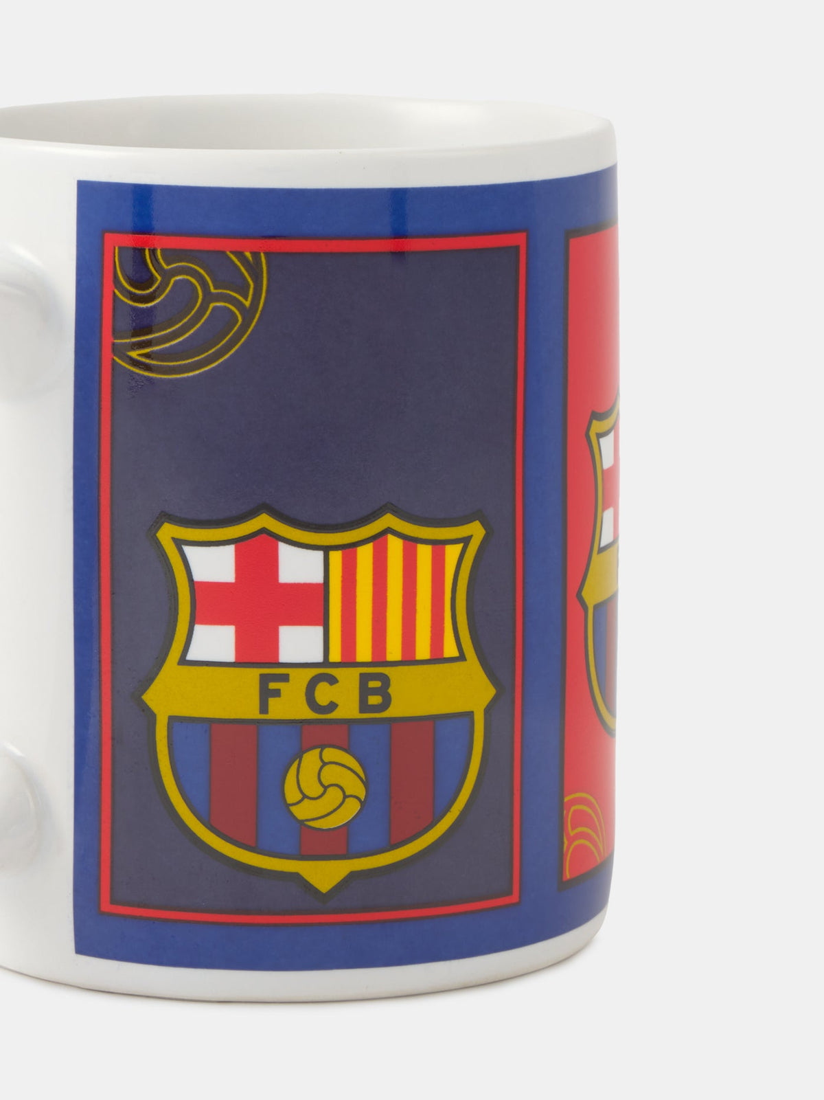Mug FC Barcelona Four Shield