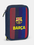 Double Pencil Case 28 Pieces 26/27 - FC Barcelona