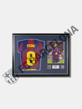 Pedri - Camiseta enmarcada de local del FC Barcelona 25-26
