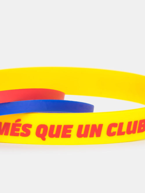 Pulsera amarilla FC Barcelona