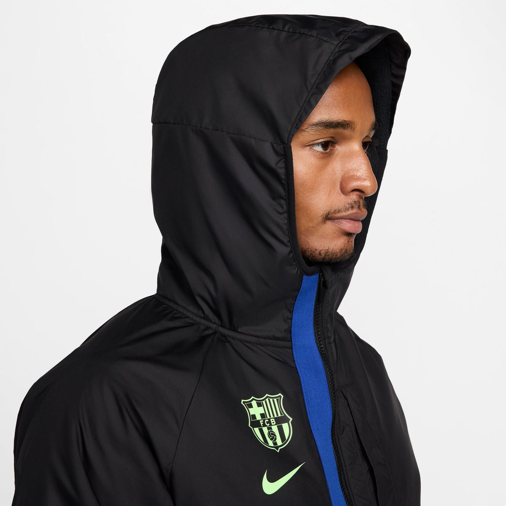 Jacket with hood Barça Nike