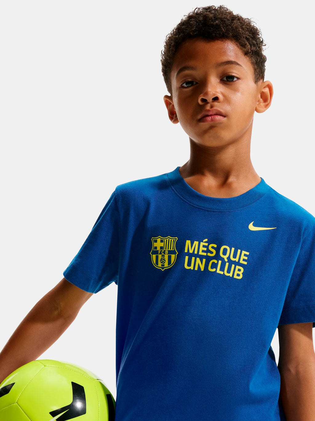 T-shirt Junior Nike Barça MÉS QUE UN CLUB
