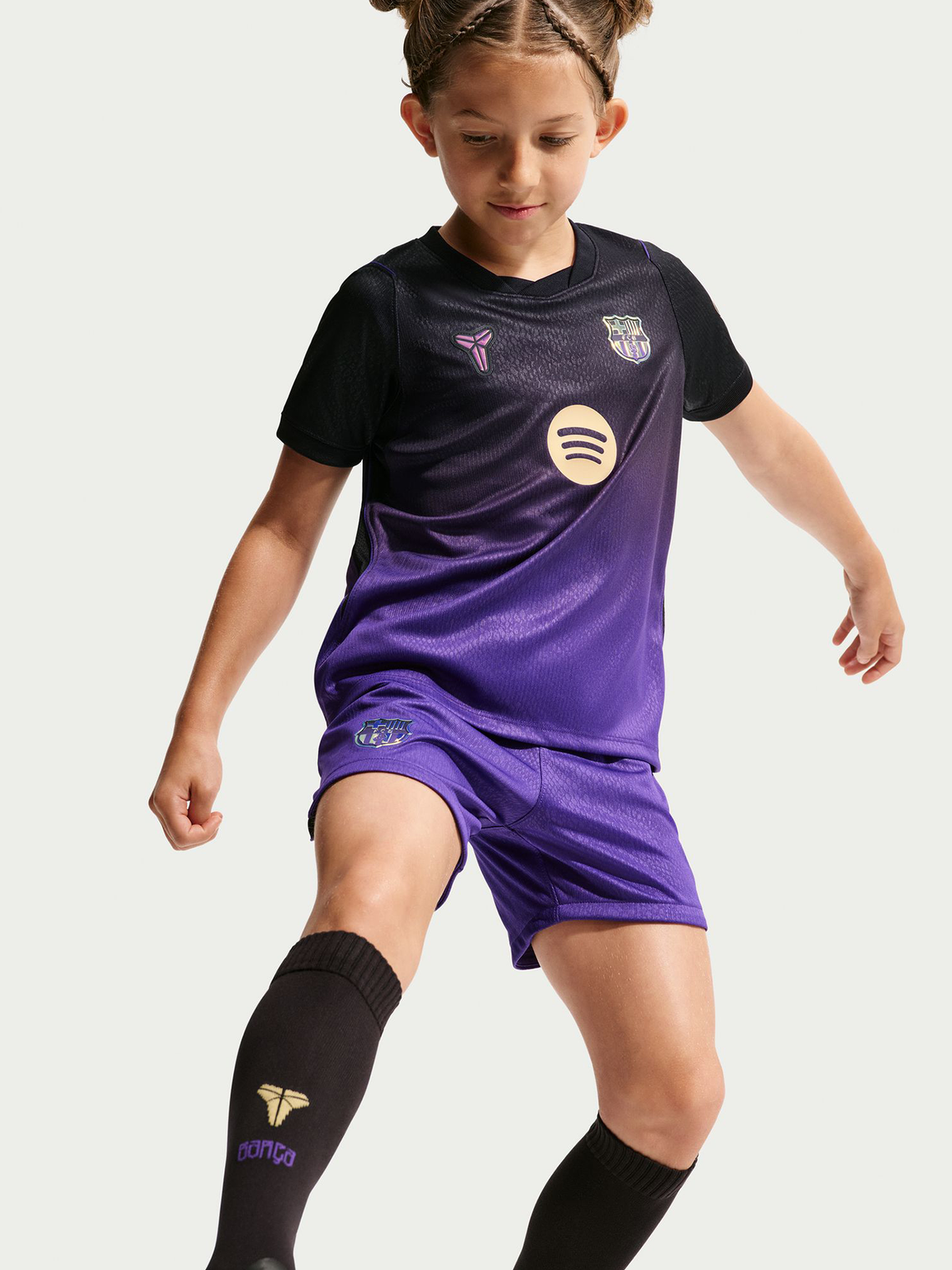 Younger kids away kit FC Barcelona x Kobe Bryant 26/27