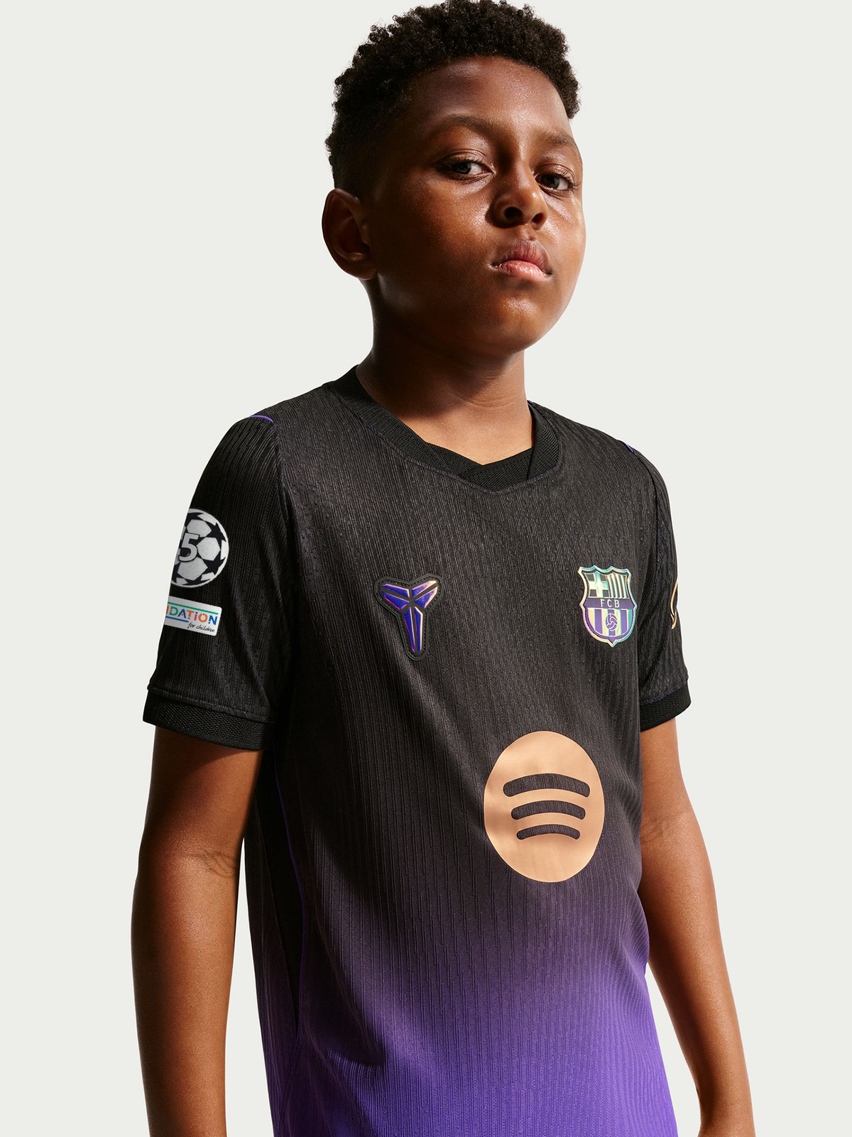 UCL Junior away jersey 26/27 FC Barcelona x Kobe Bryant - Player Edition