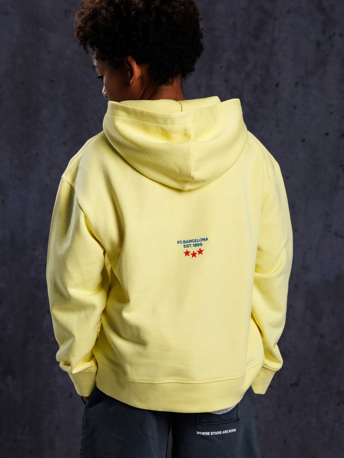 Hoodie Yellow Aftermatch Barça