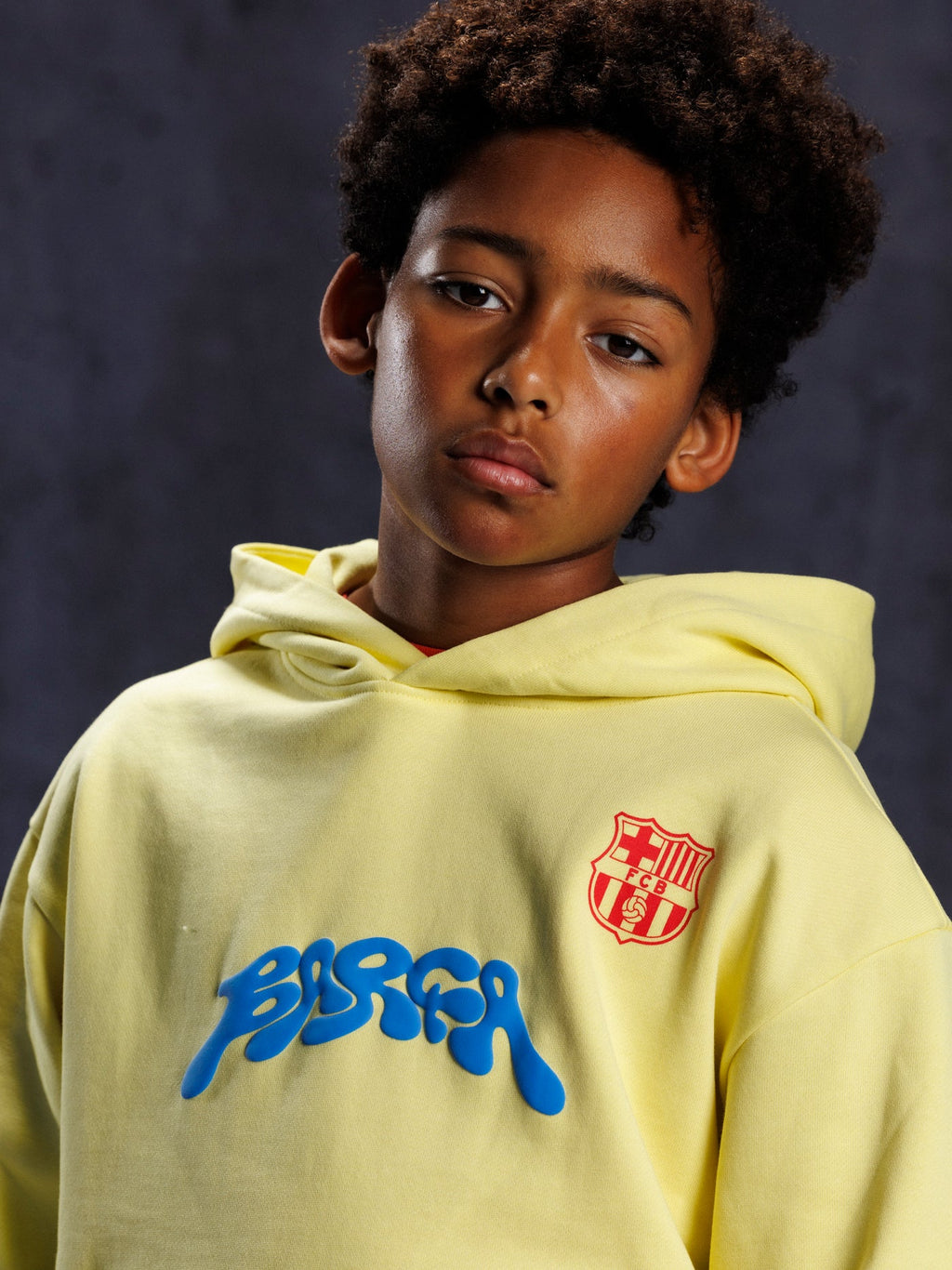 Hoodie Yellow Aftermatch Barça