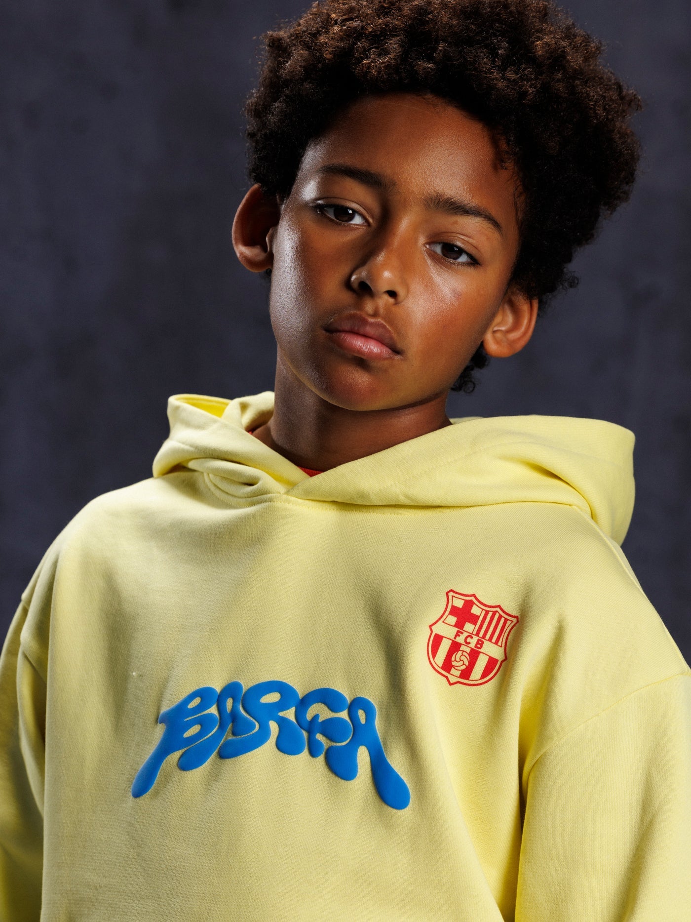 Hoodie Yellow Aftermatch Barça