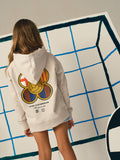 Hoodie Grey Panot Barça - Junior