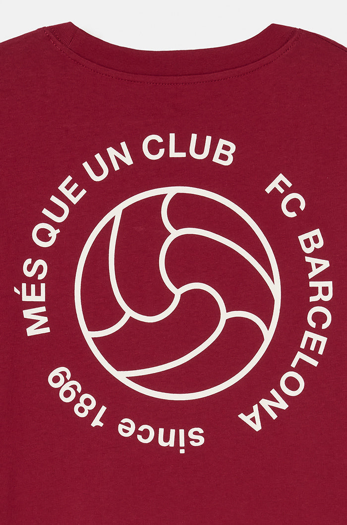 T-shirt maroon Barça