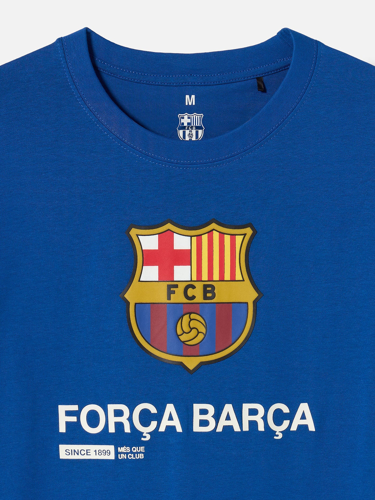 T-shirt blue Força Barça