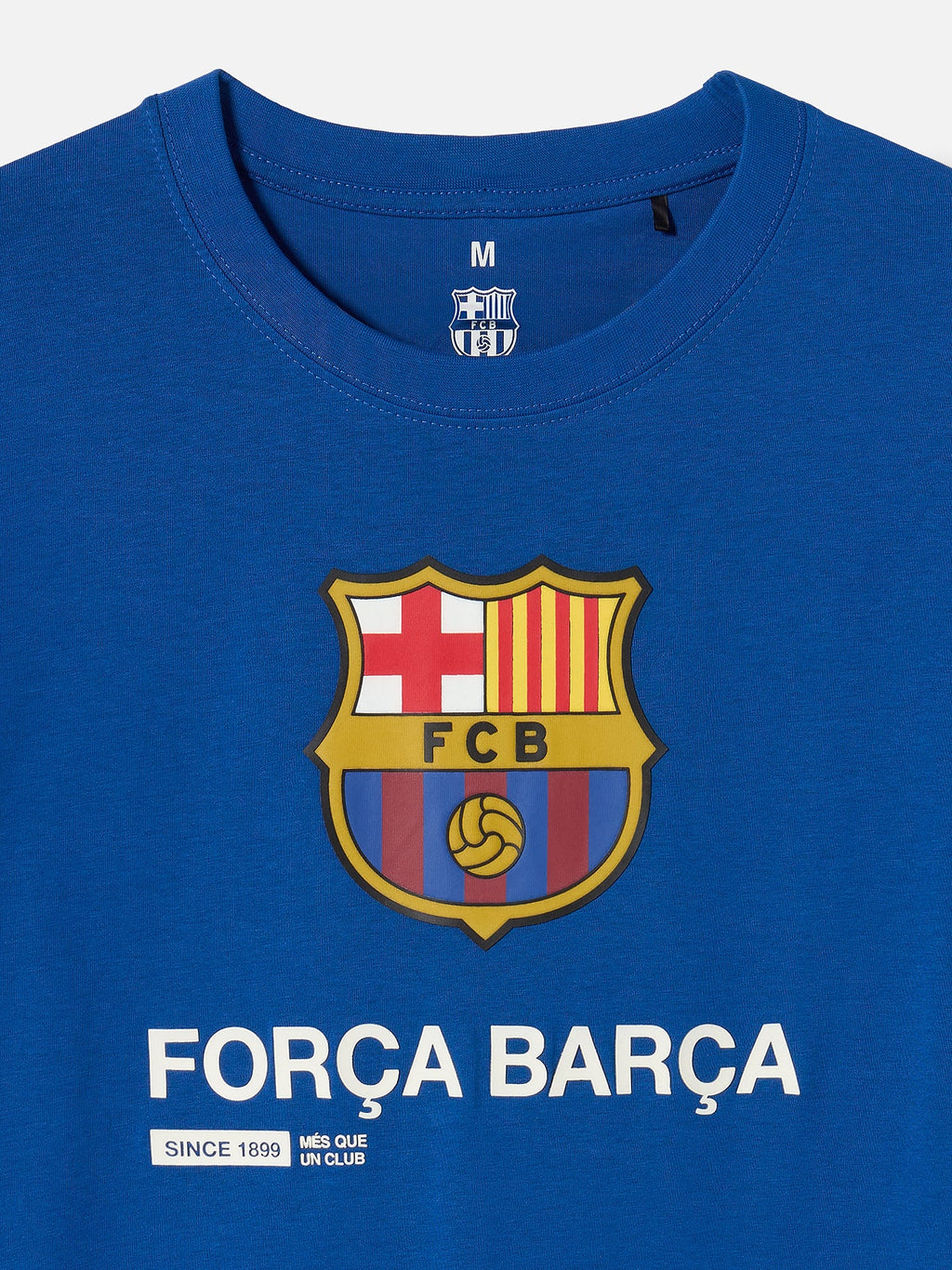 T-shirt blue Força Barça