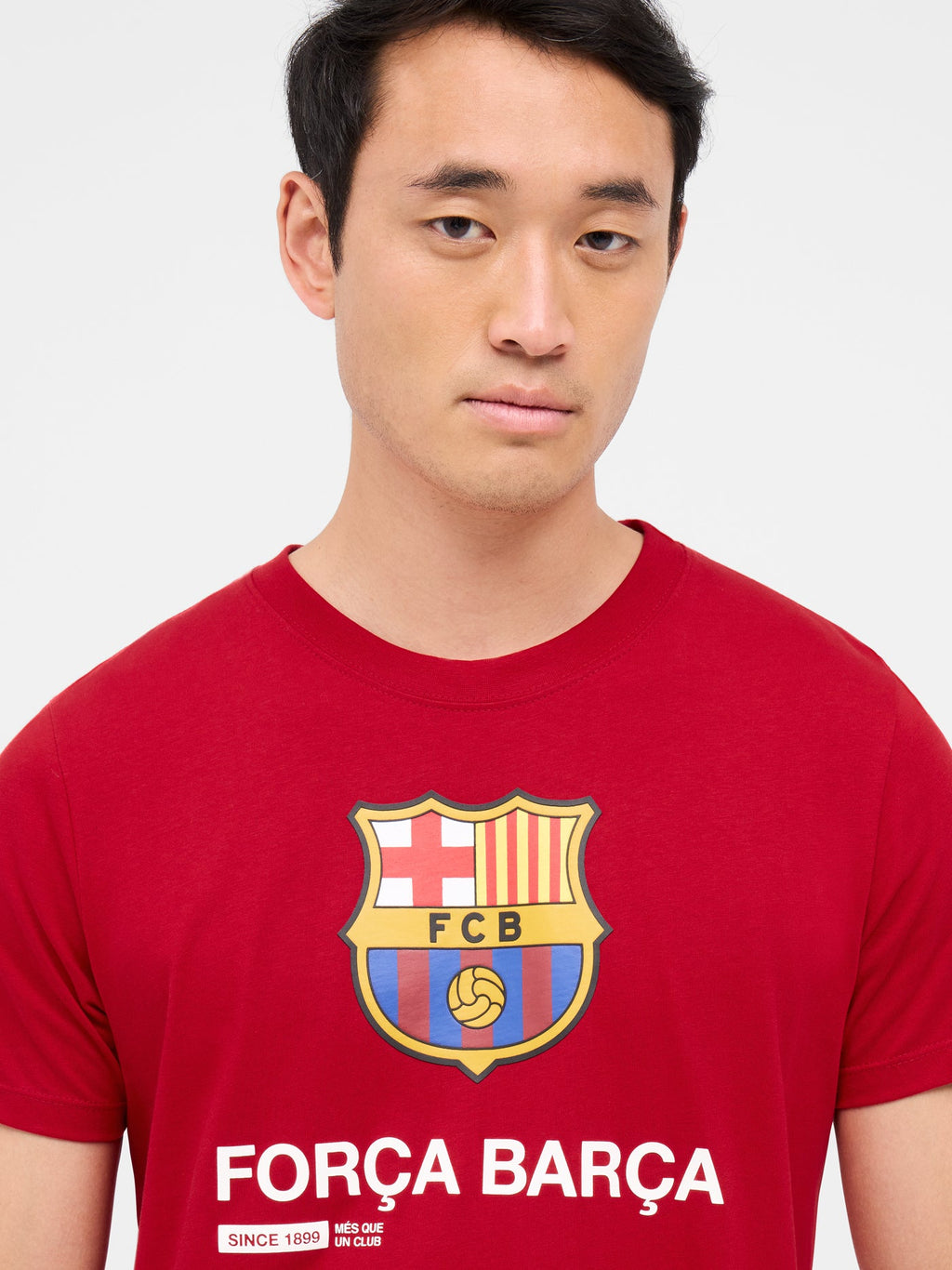 T-shirt red Força Barça