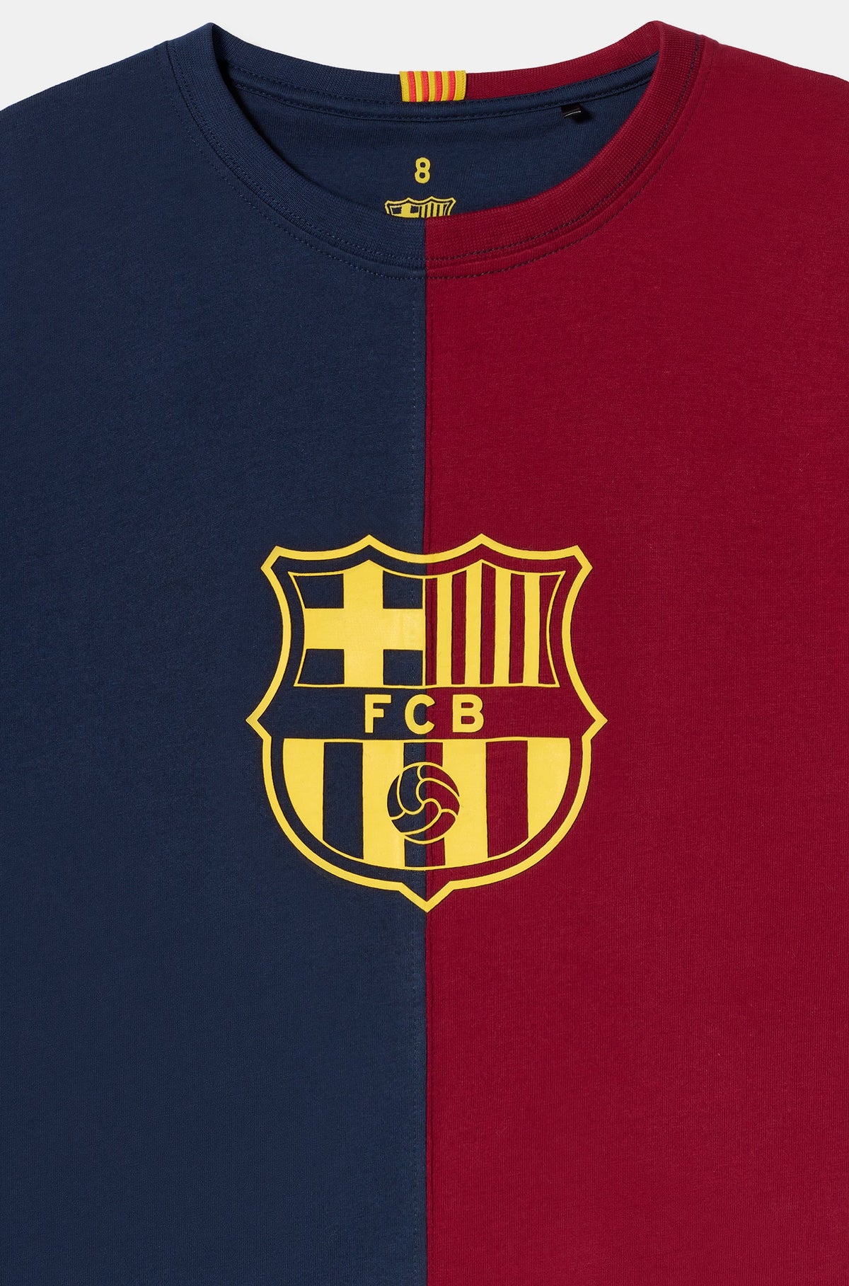 Bicolor tee Barça crest - Junior