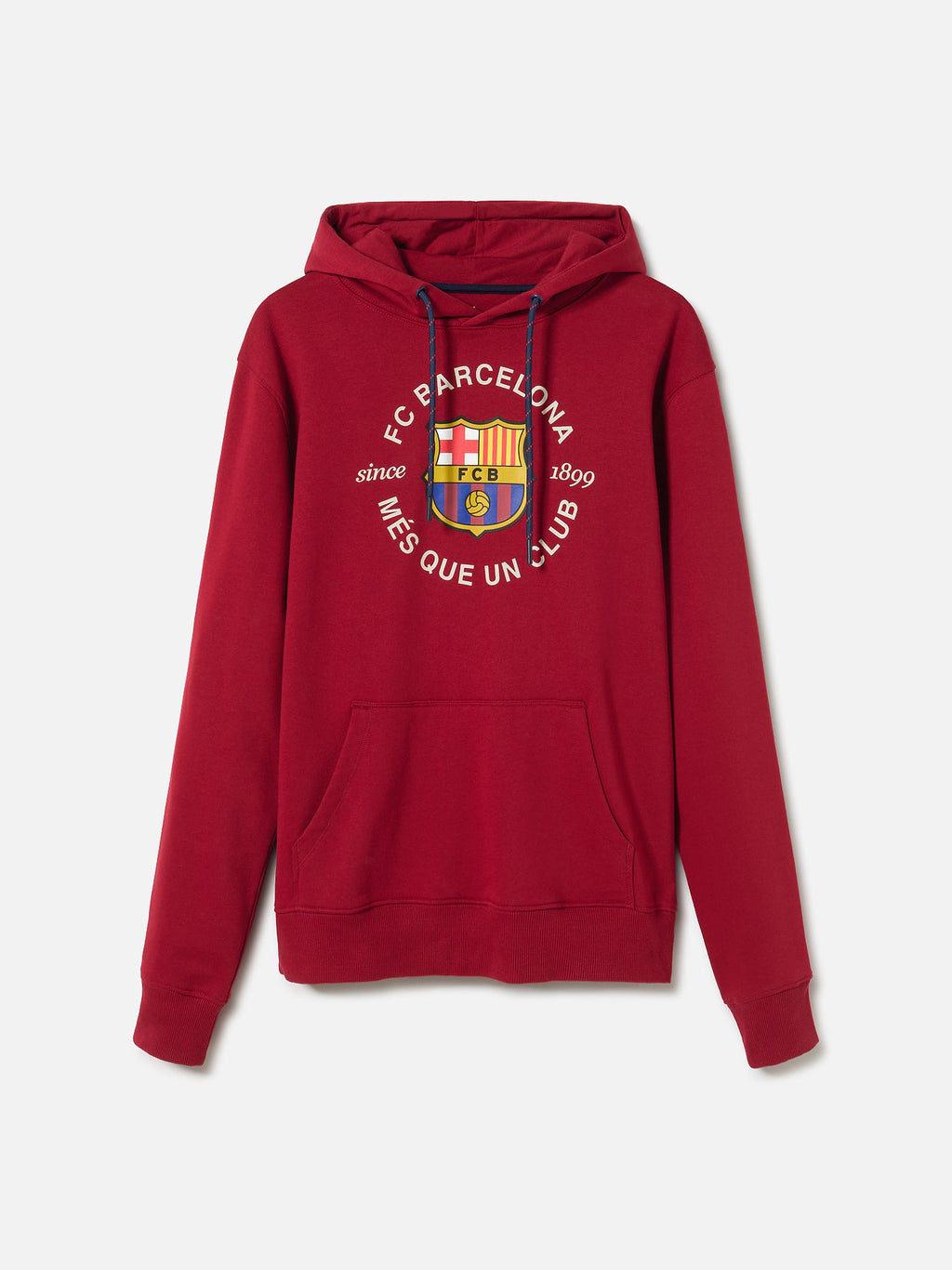 Red Hoodie with Barça Crest