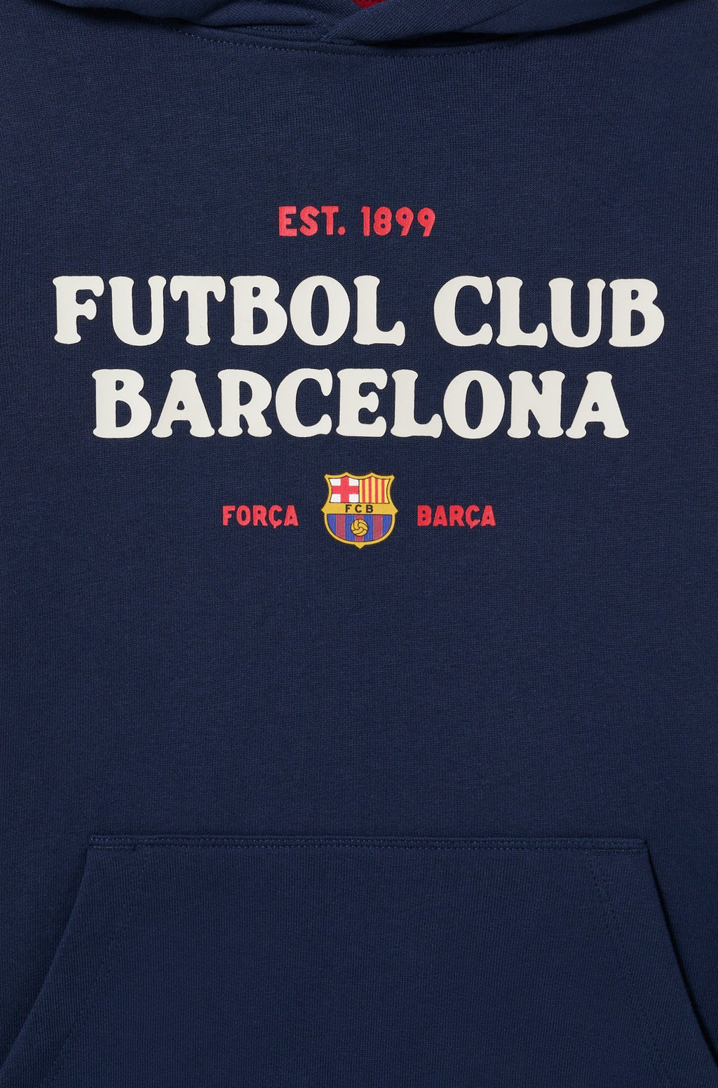 Hoodie Barça Crest navy - Junior