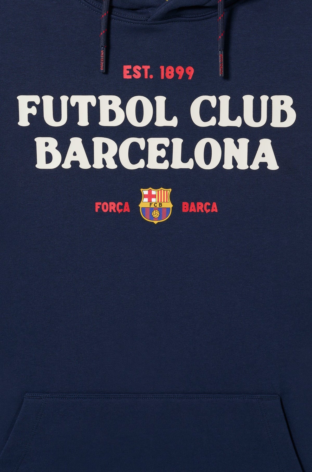 Hoodie Barça Crest navy