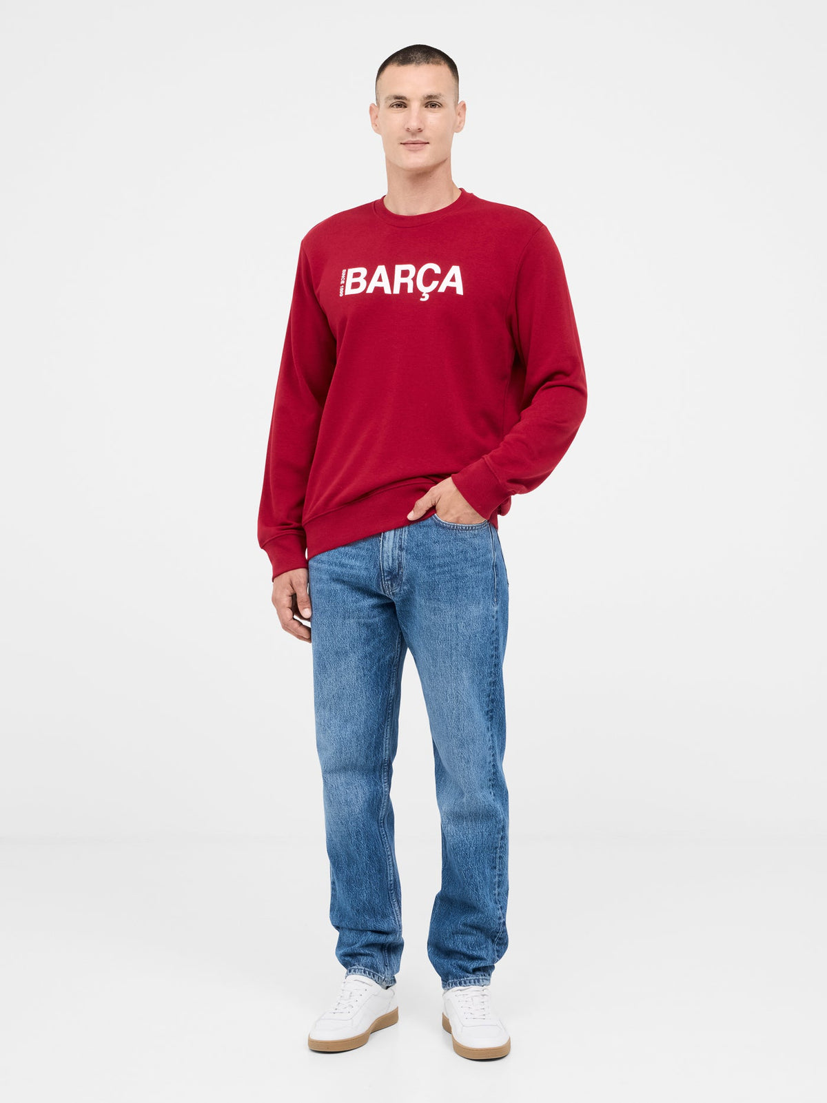 Sweatshirt maroon Barça Since