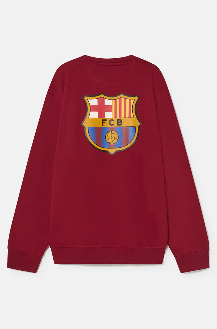 Sweatshirt maroon Barça Since