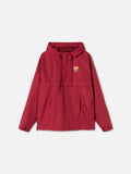 Waterproof maroon jacket Barça