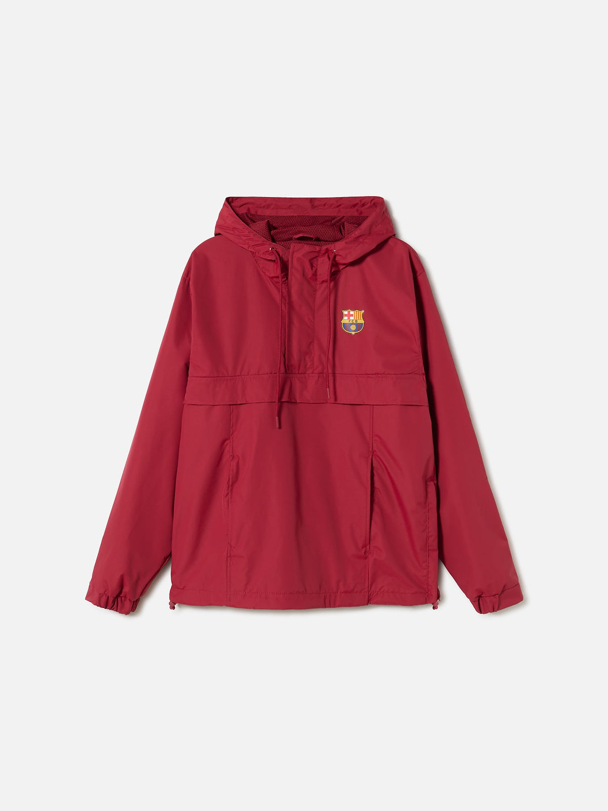 Waterproof maroon jacket Barça