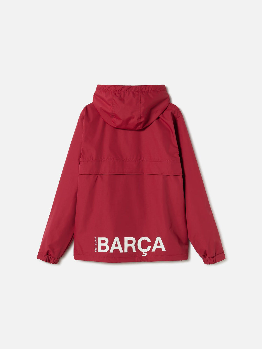 Waterproof maroon jacket Barça