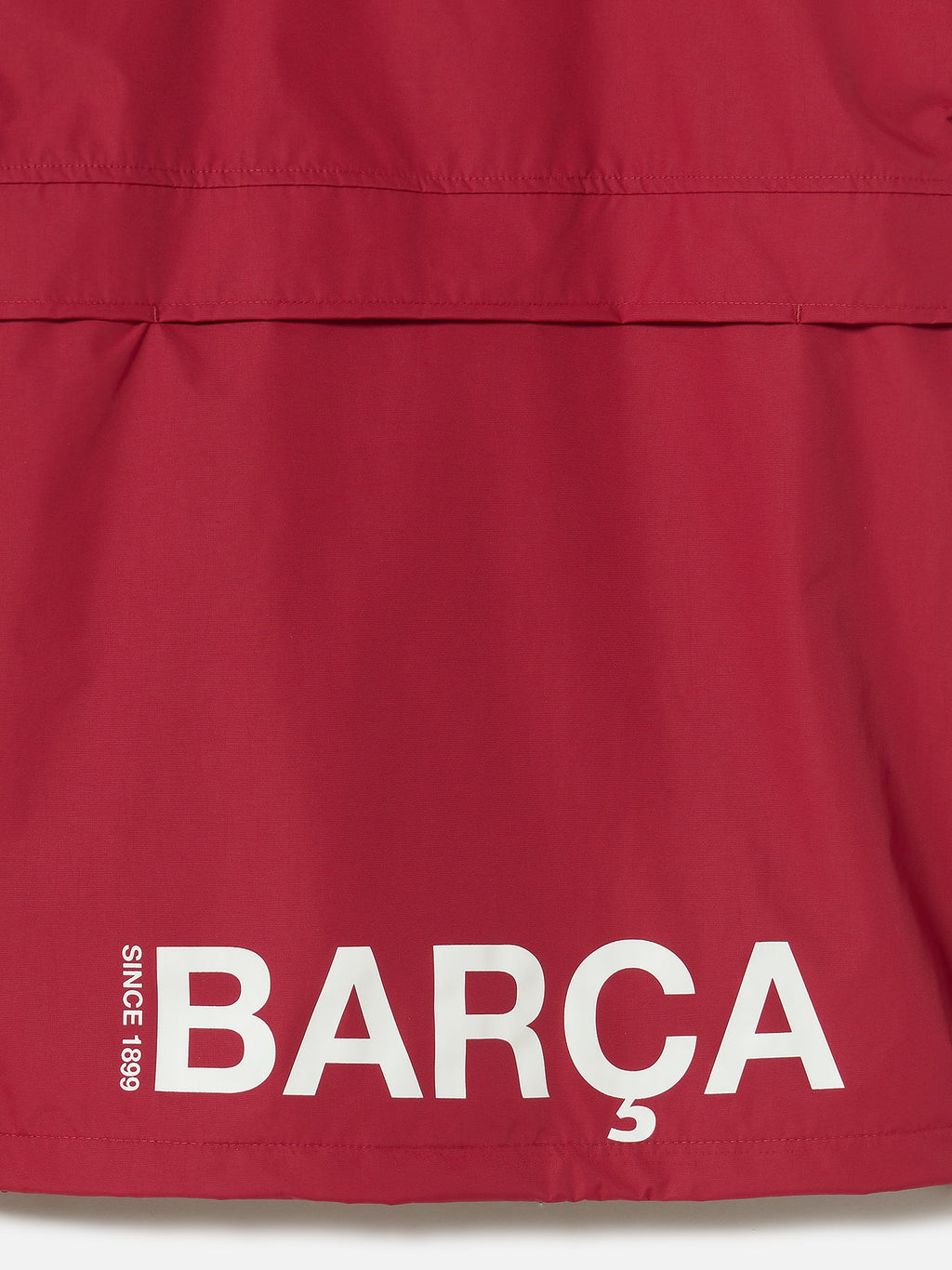 Waterproof maroon jacket Barça