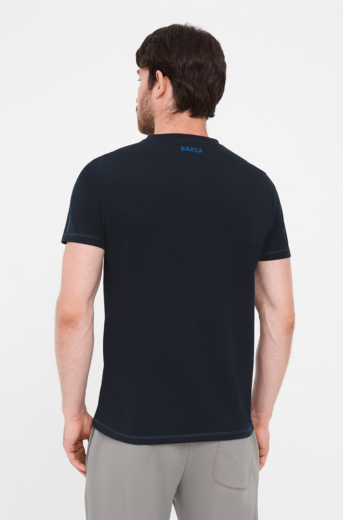 T-shirt navy blue Barça