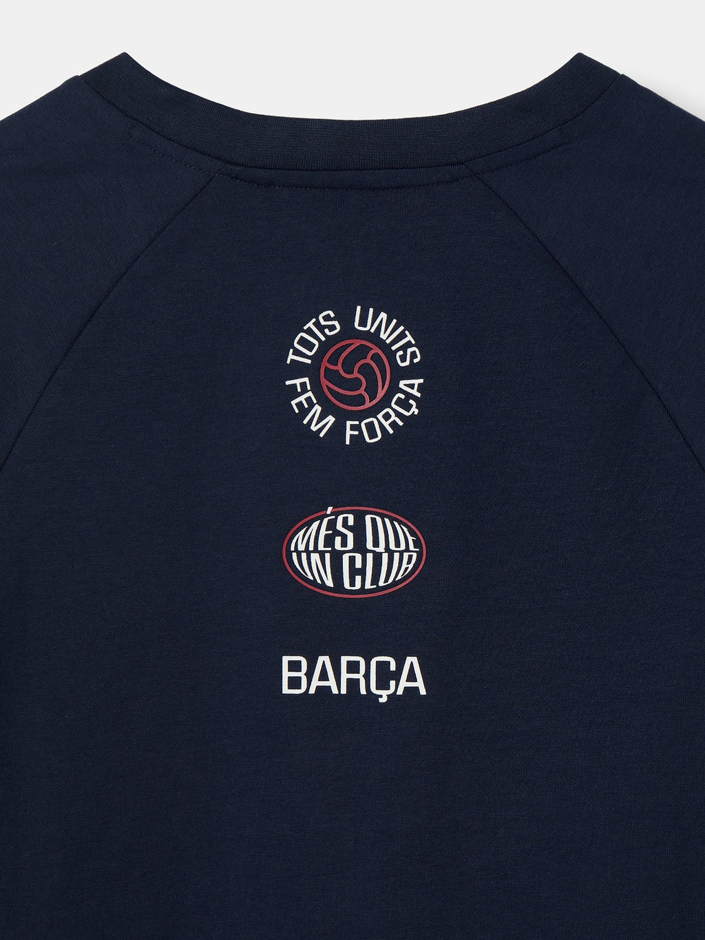 T-shirt navy blue Barça - Woman