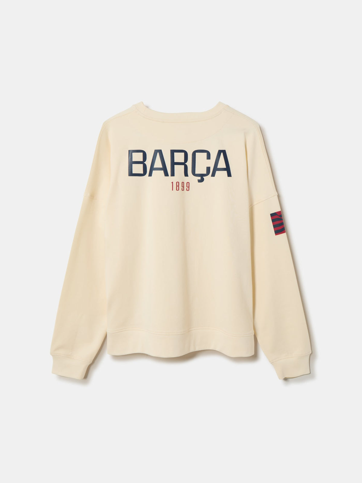 Sweatshirt beige Barça  - Woman