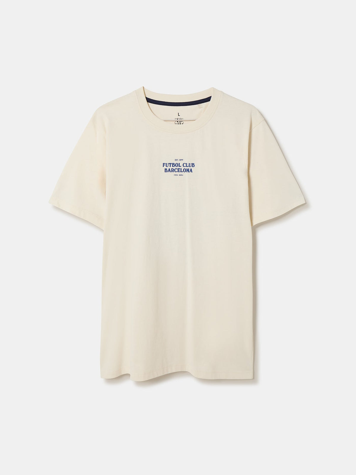 T-shirt beige Barça