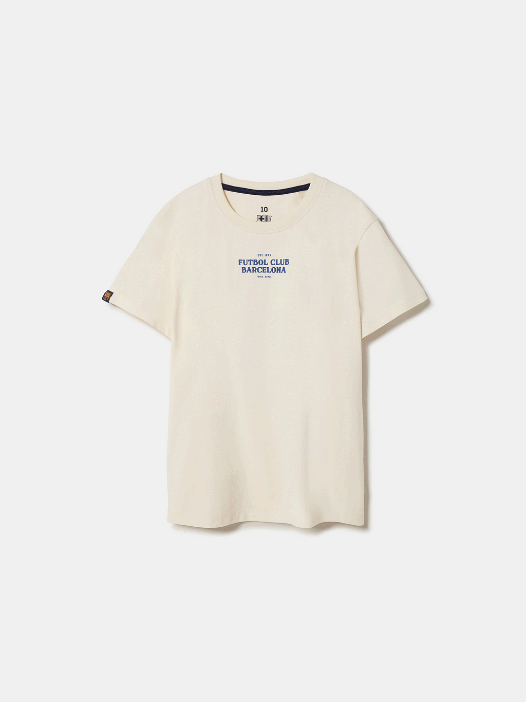 T-shirt beige Barça - Junior