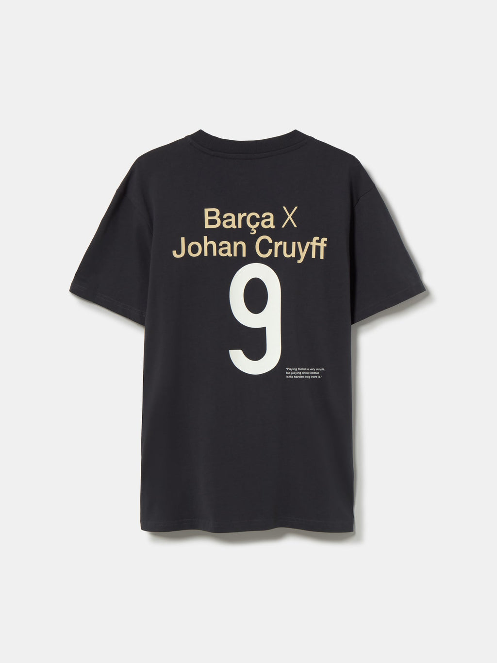 T-shirt 9 Black Cruyff Barça