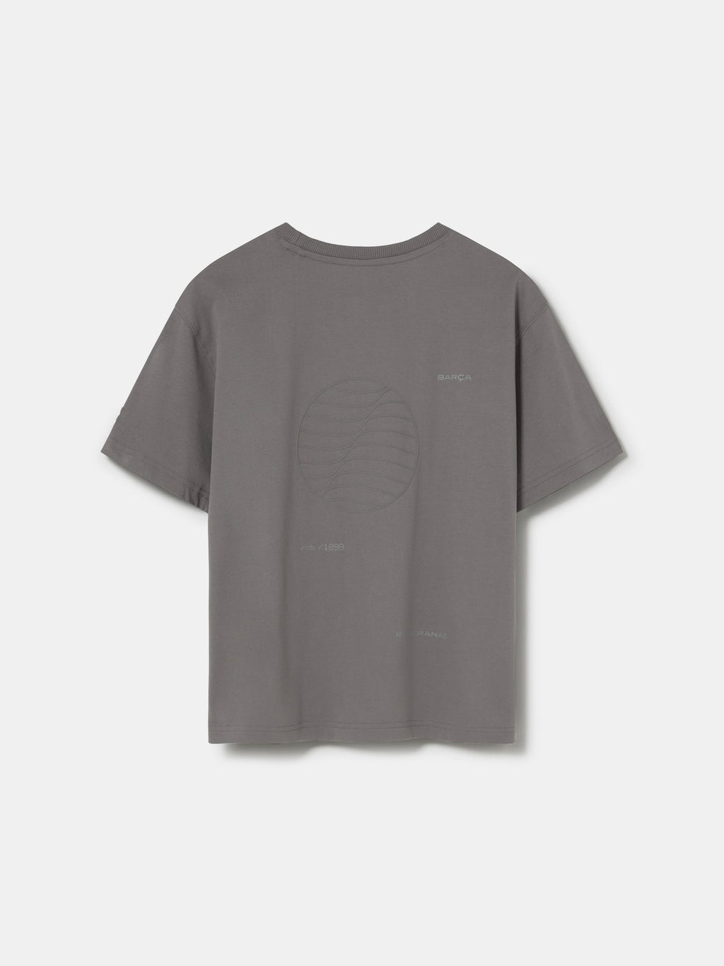 T-shirt Grey Barça Organic Goals - Women